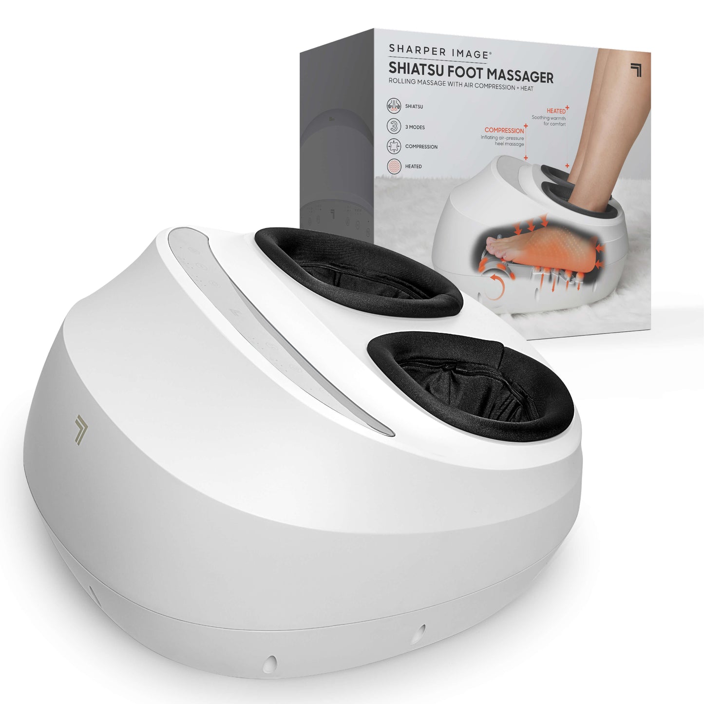 Sharper Image fotmassage med kompression
