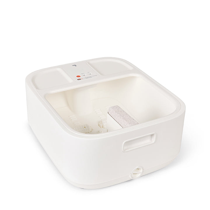 Sharper Image fotbad med värme och LCD-display