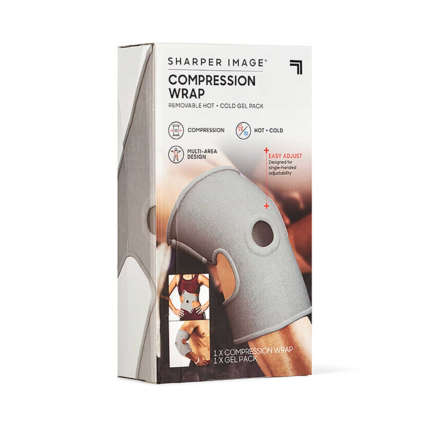 Sharper Image kompressionsband med värme och kyla